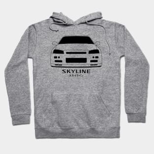 Nissan Skyline GTR R34 JDM Car Hoodie